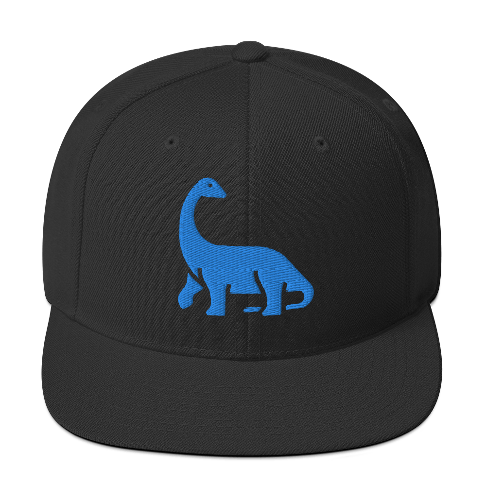 Dino - Brachiosaurus - Flat Bill Baseball Hat