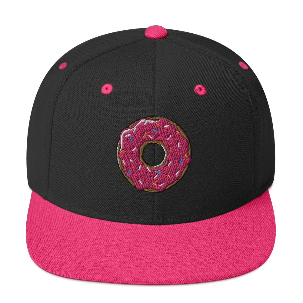 Donut - Flat Bill Baseball Hat