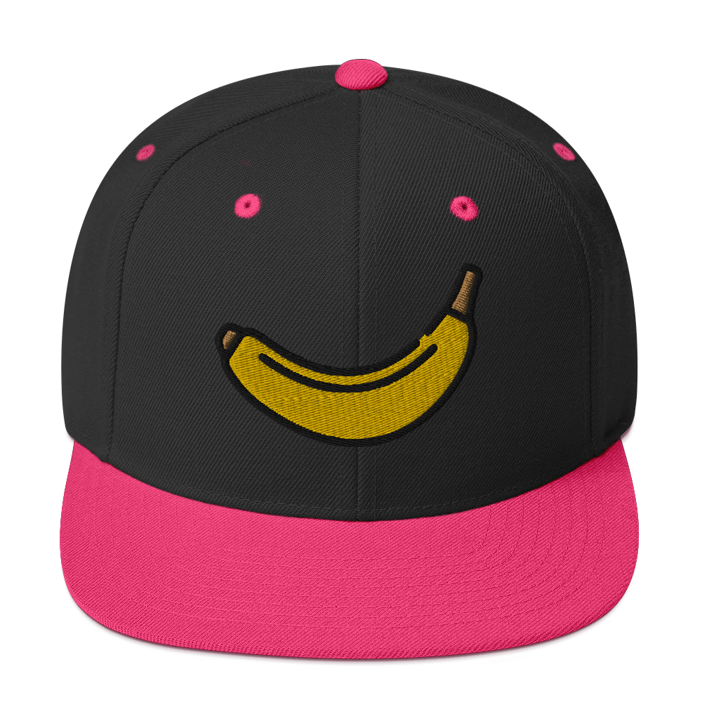 Banana - Flat Bill Baseball Hat