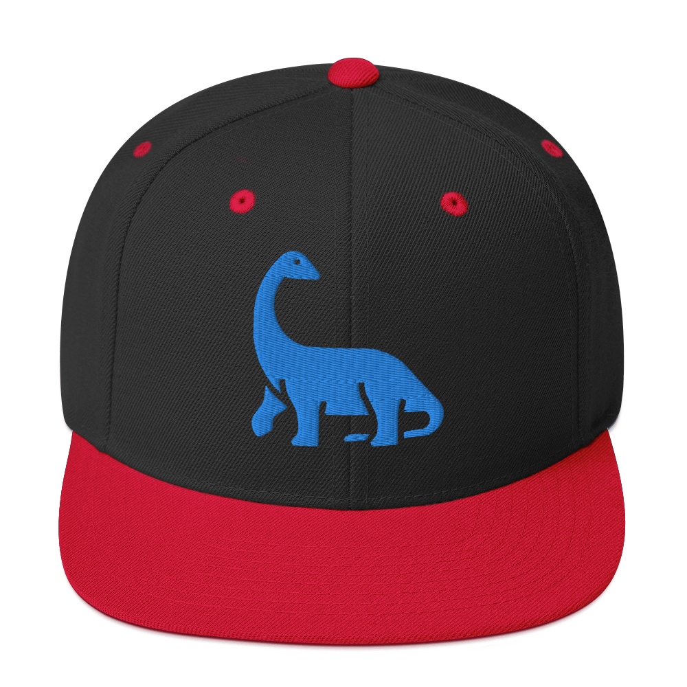 Dino - Brachiosaurus - Flat Bill Baseball Hat