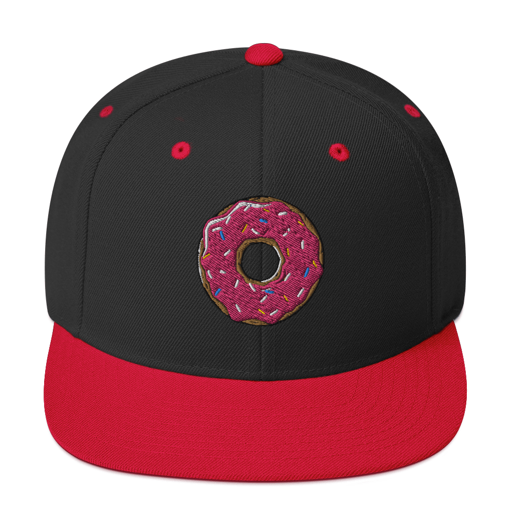 Donut - Flat Bill Baseball Hat