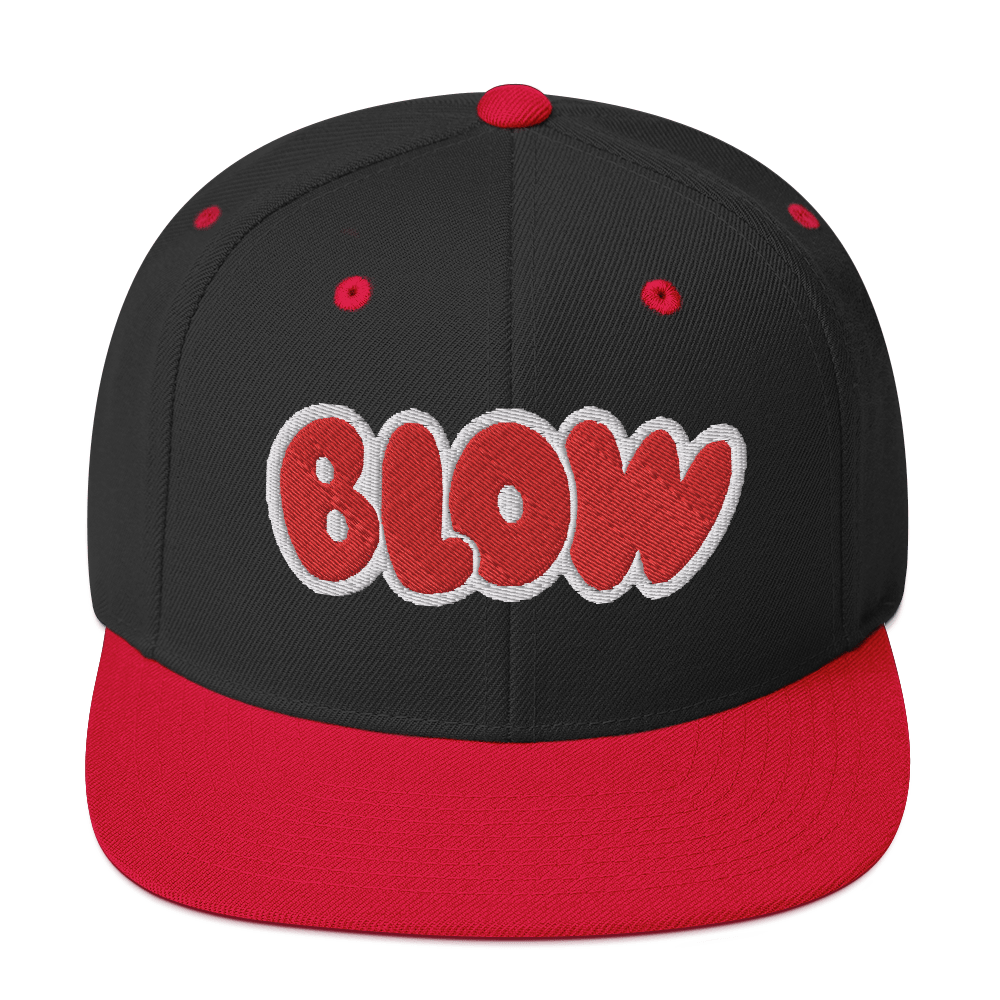 BLOW - Flat Bill Baseball Hat