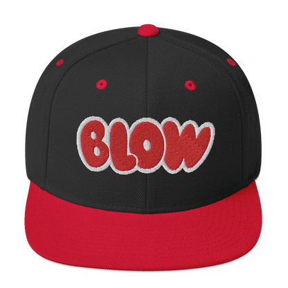 BLOW - Flat Bill Baseball Hat