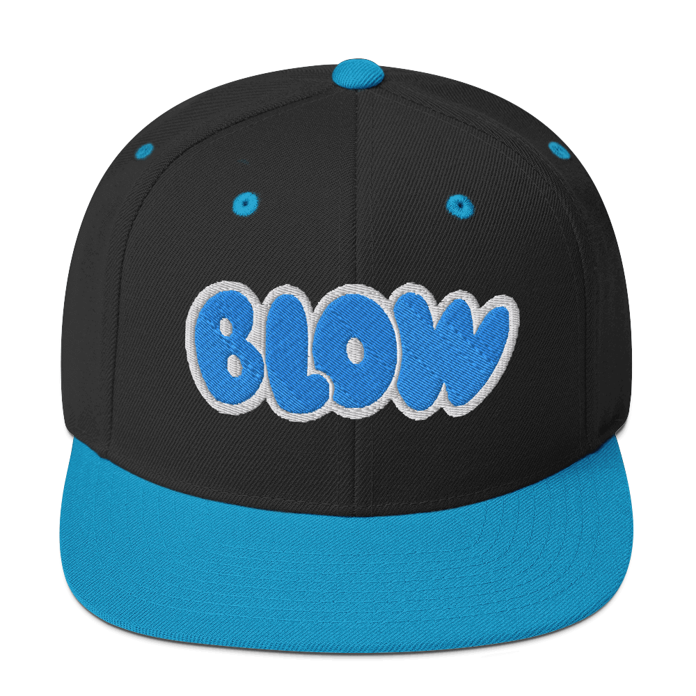 BLOW - Flat Bill Baseball Hat