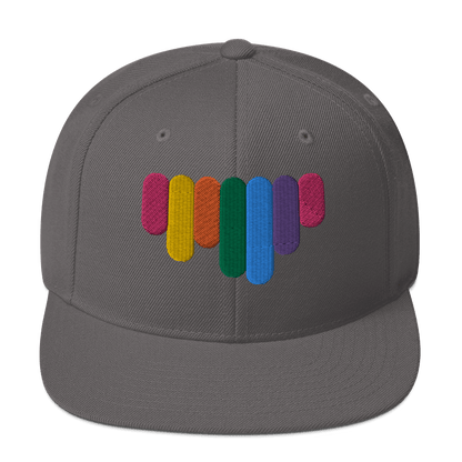 Rainbow Drip - Flat Bill Baseball Hat