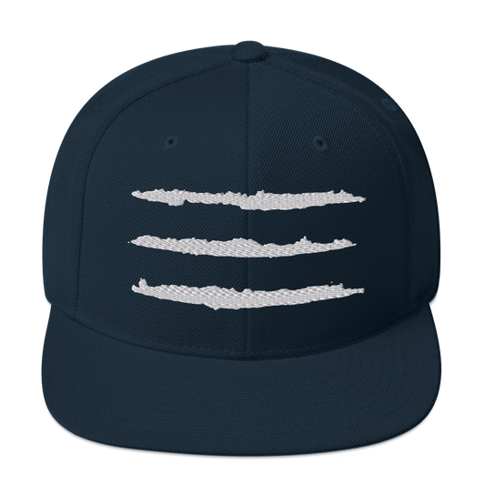 Jagged Lines - Flat Bill Baseball Hat