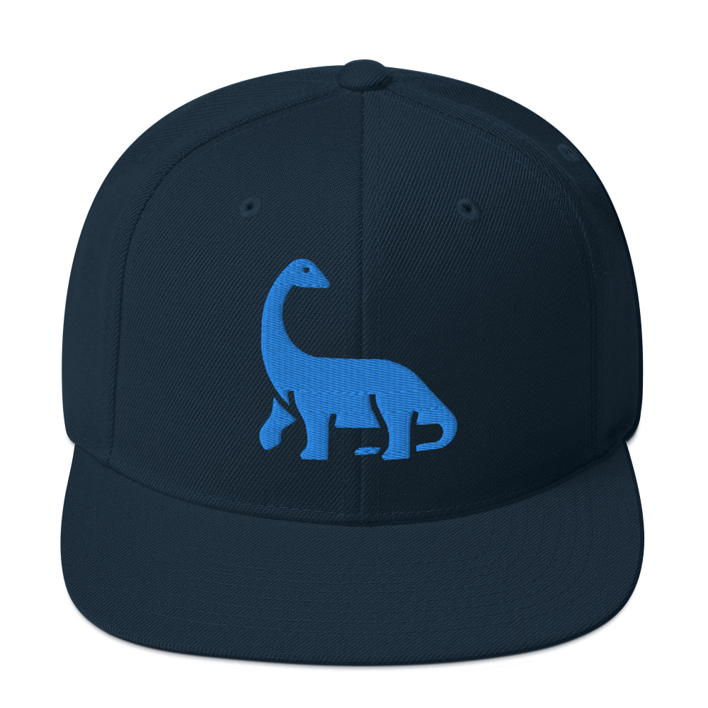 Dino - Brachiosaurus - Flat Bill Baseball Hat