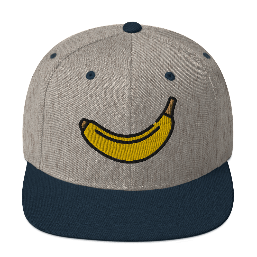 Banana - Flat Bill Baseball Hat