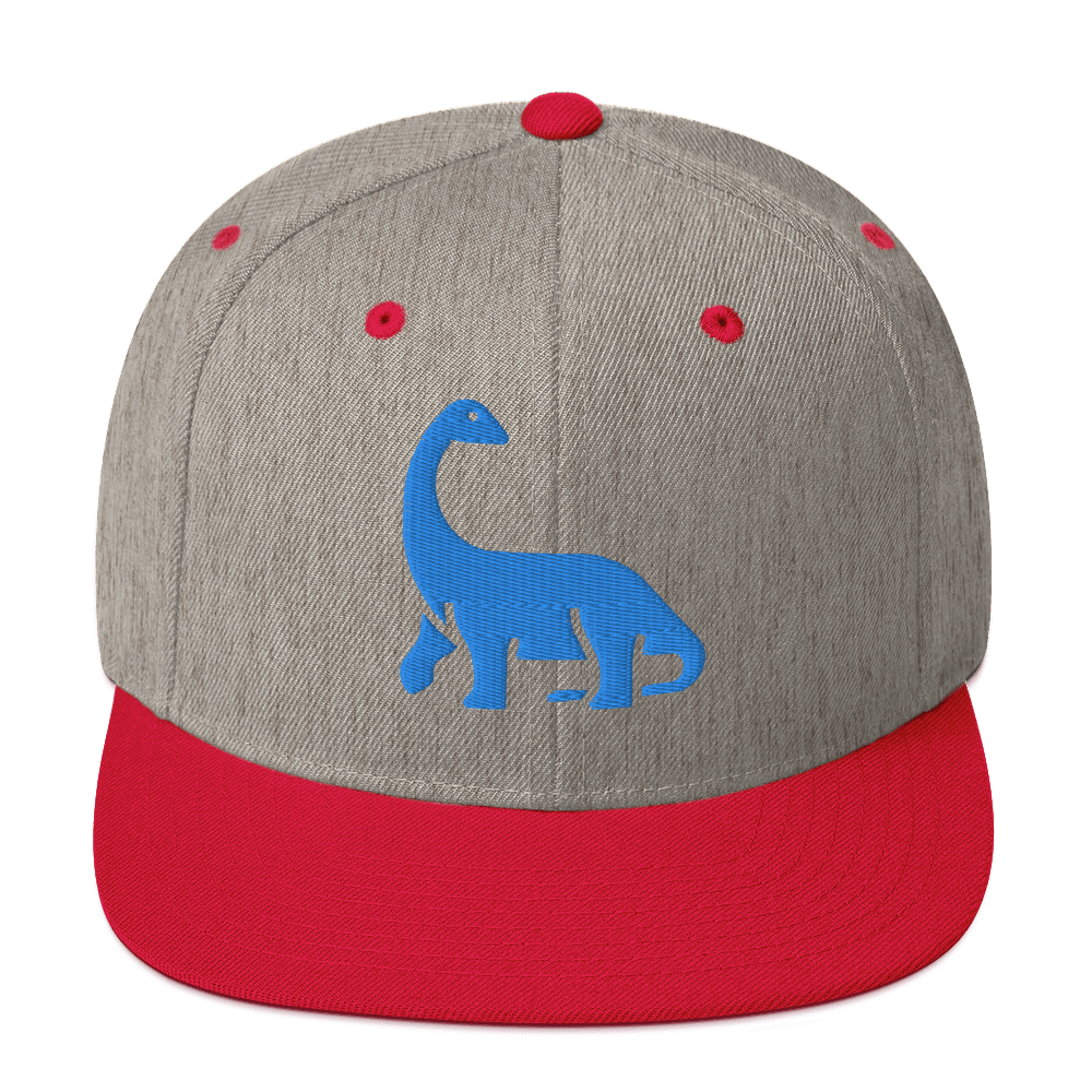 Dino - Brachiosaurus - Flat Bill Baseball Hat