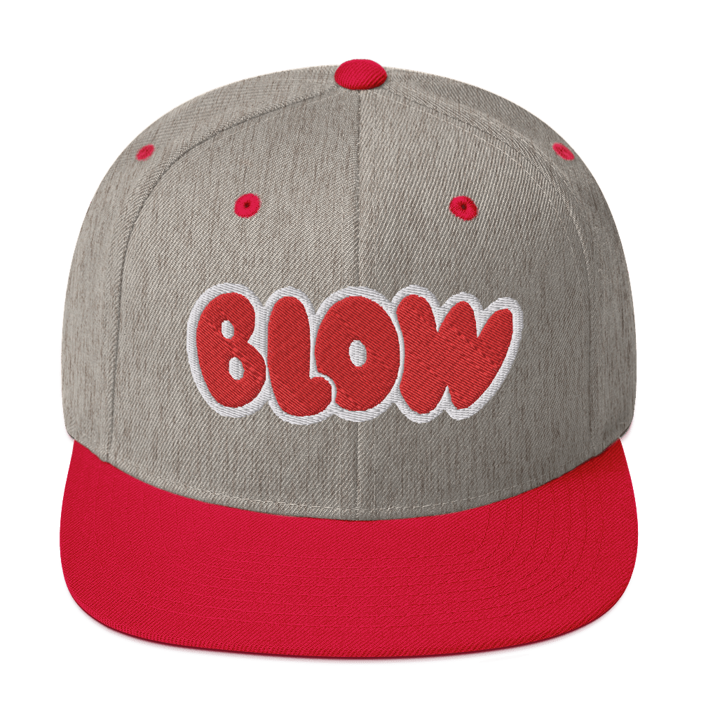 BLOW - Flat Bill Baseball Hat