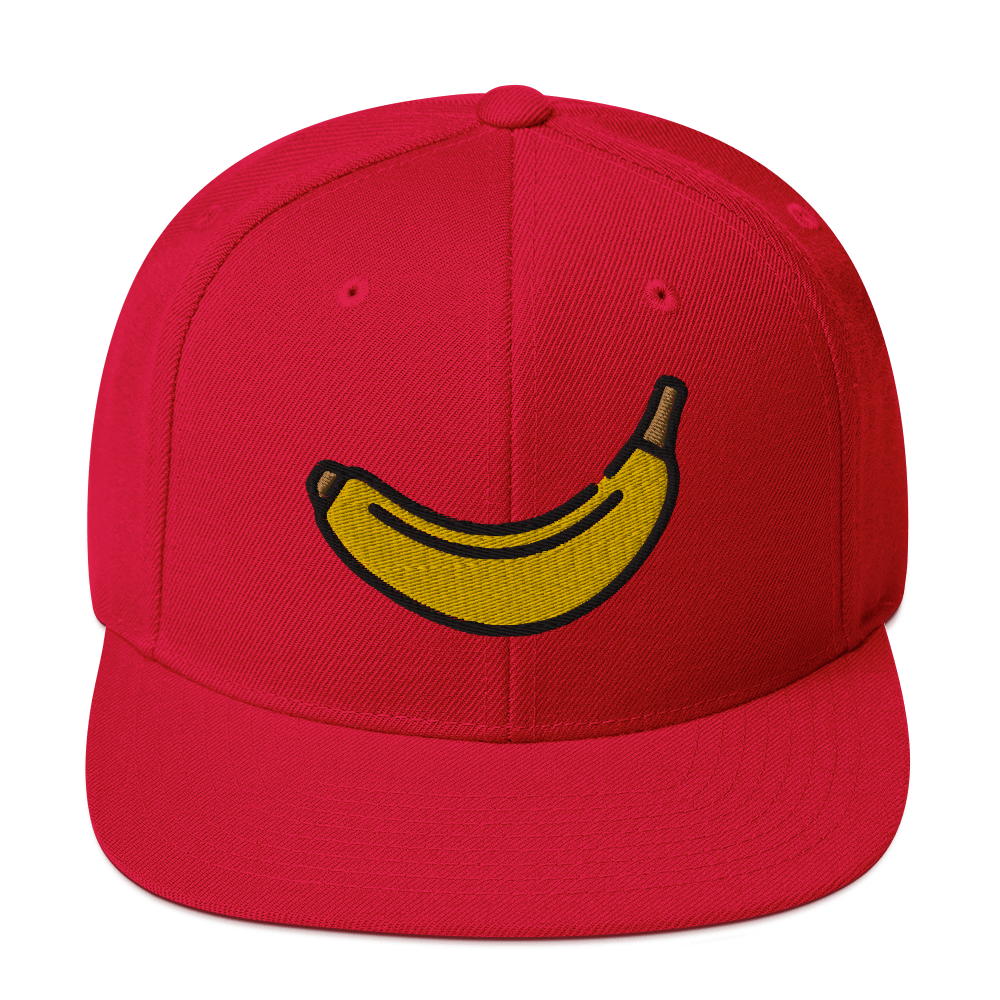 Banana - Flat Bill Baseball Hat