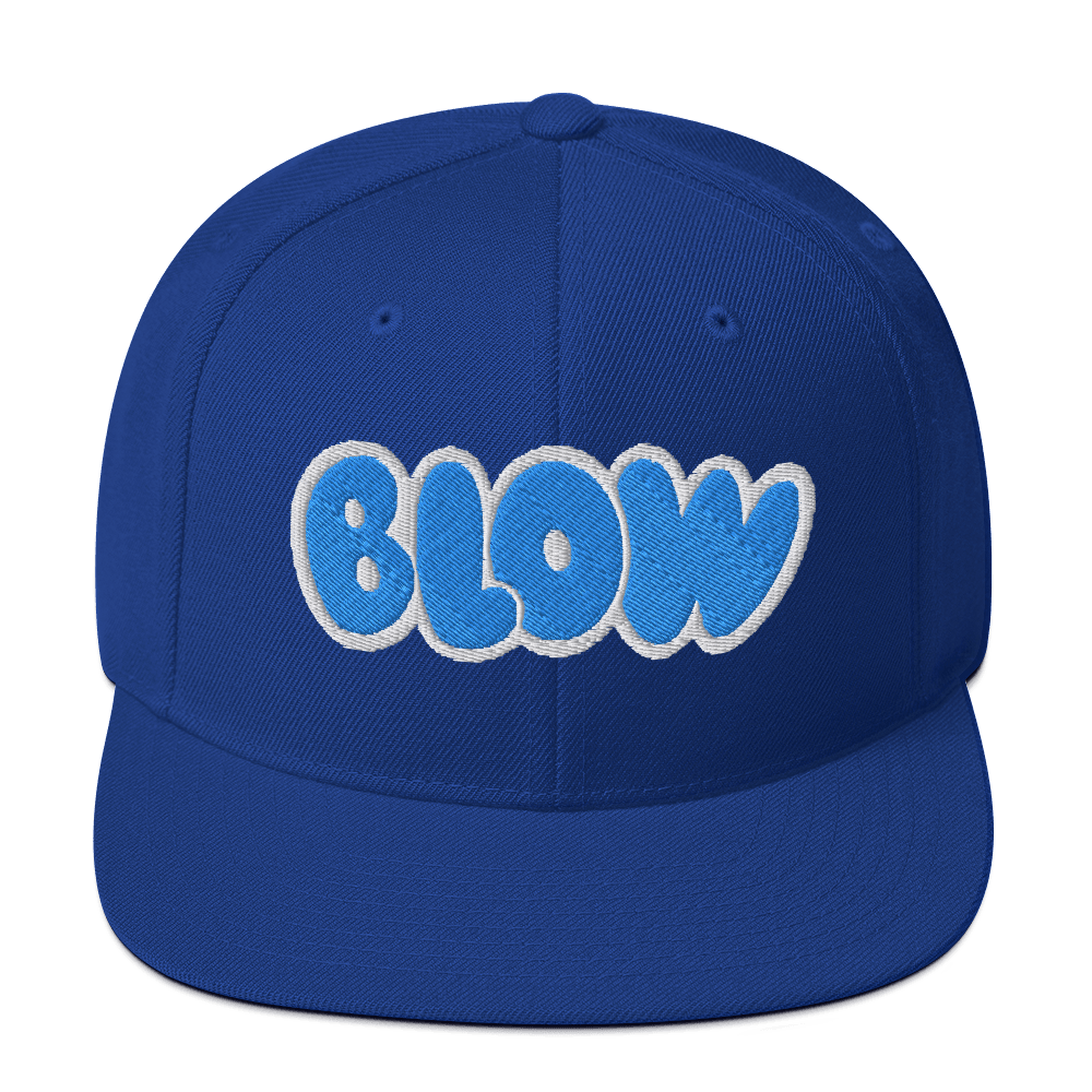 BLOW - Flat Bill Baseball Hat