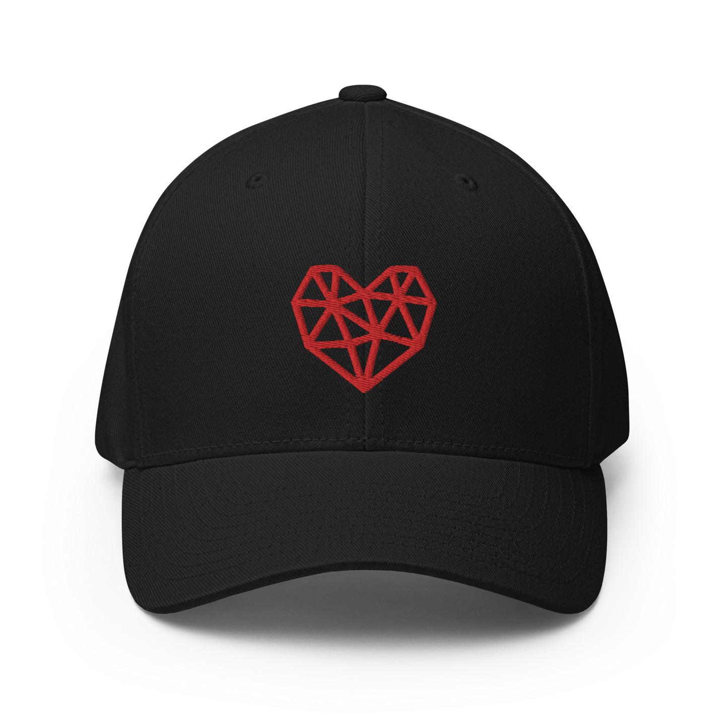 Geo Heart - Fitted Hat