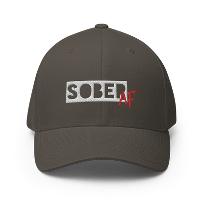 Sober AF - Fitted Hat