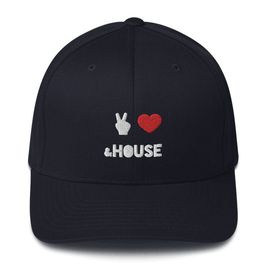 Peace <3 House - Fitted Hat