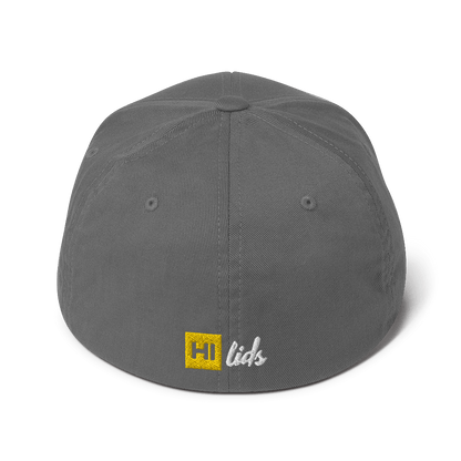 VANISH (ghost text) - Fitted Hat