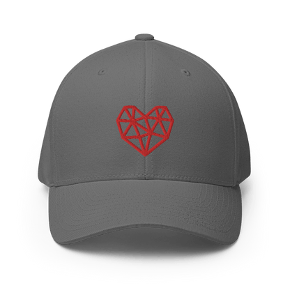 Geo Heart - Fitted Hat