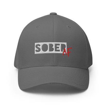 Sober AF - Fitted Hat