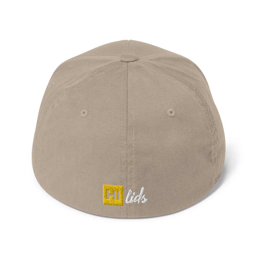 VANISH (ghost text) - Fitted Hat