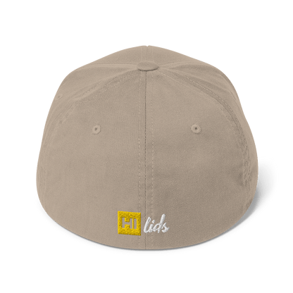 VANISH (ghost text) - Fitted Hat