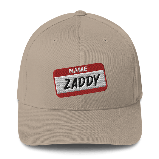 My Name Is Zaddy - Fitted Hat