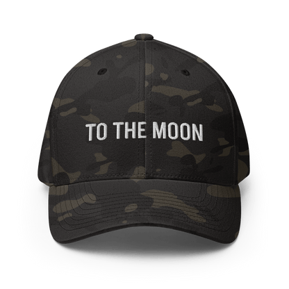 To The Moon - Fitted Hat