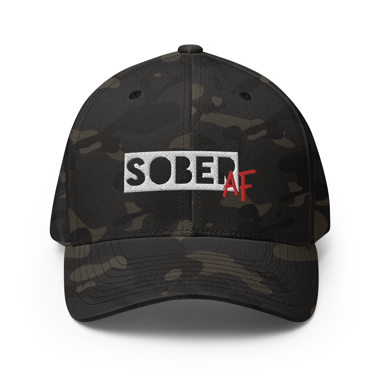 Sober AF - Fitted Hat