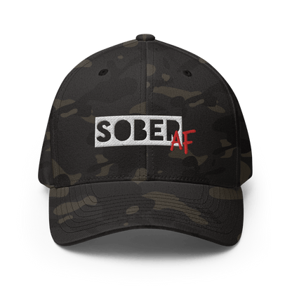 Sober AF - Fitted Hat