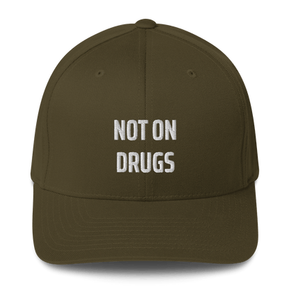 Not On Drugs - Fitted Hat