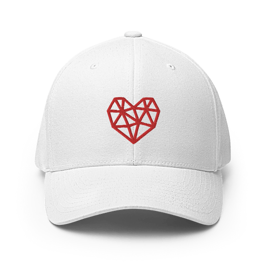 Geo Heart - Fitted Hat