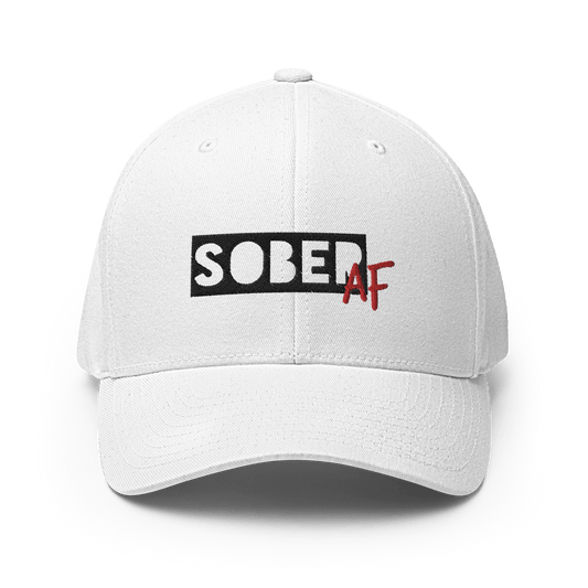 Sober AF - Fitted Hat