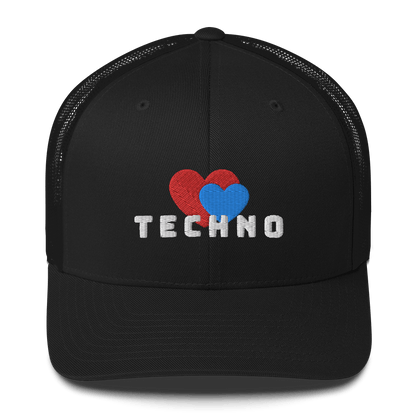 Heart + Techno - Trucker Hat