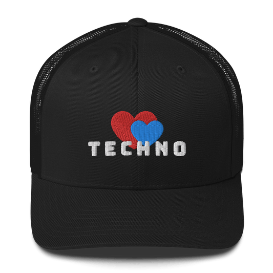 Heart + Techno - Trucker Hat