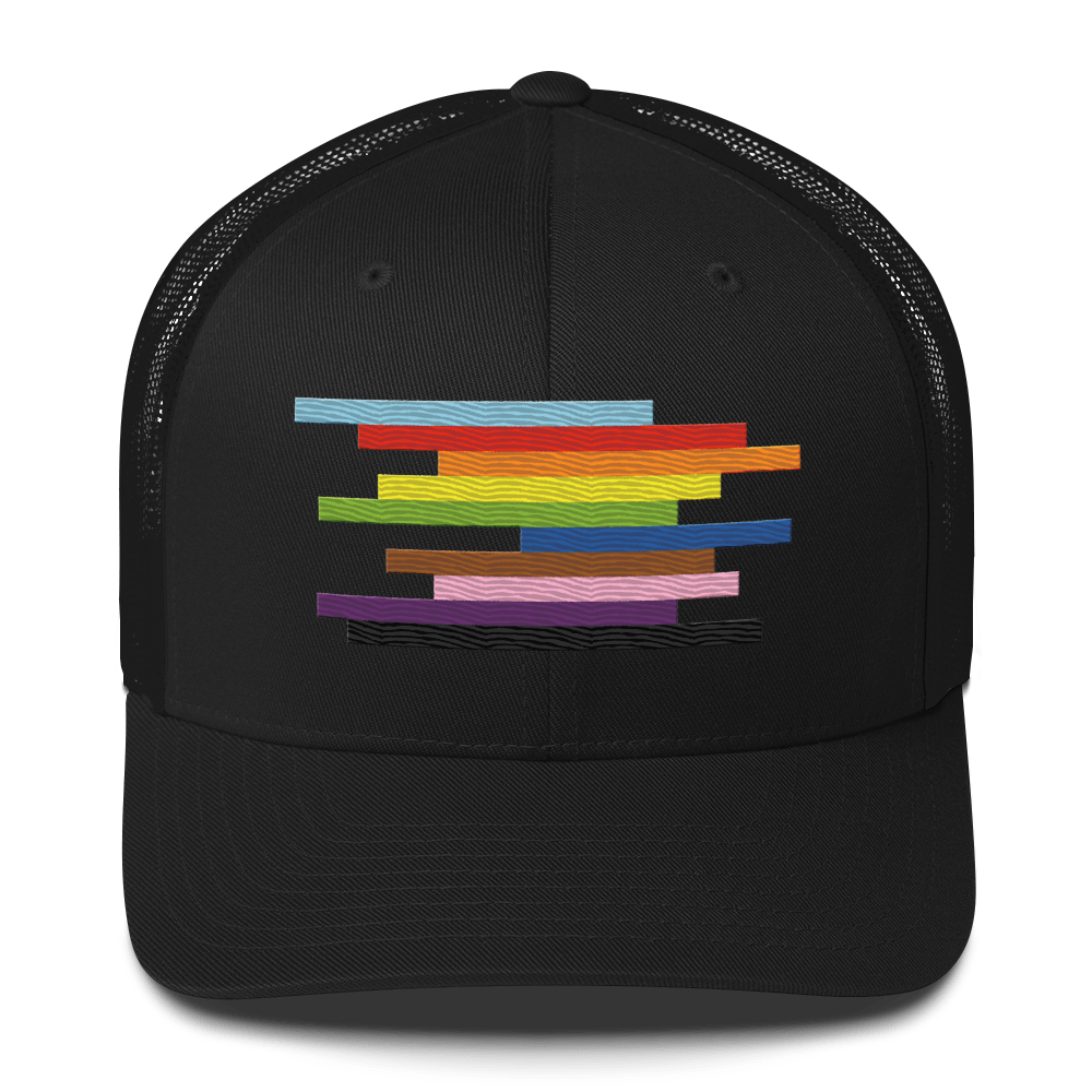 Rainbow Slats - Retro Trucker Hat