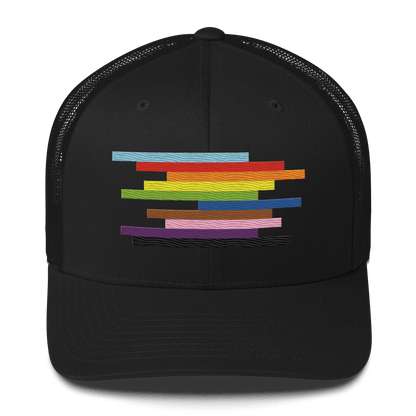 Rainbow Slats - Retro Trucker Hat