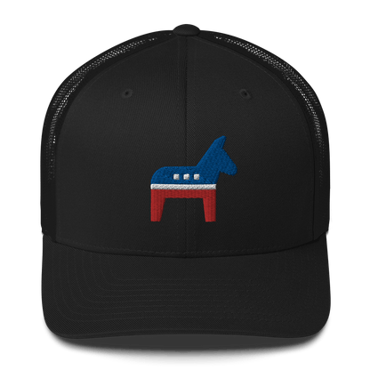 Donkey - Democrat - Retro Trucker Cap