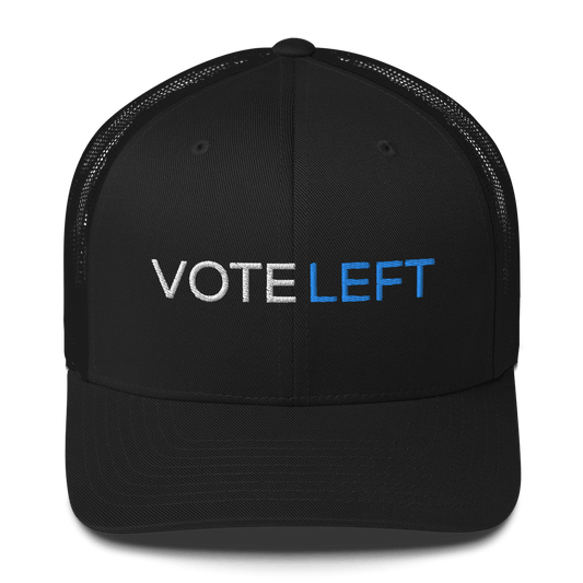 Vote Left - Retro Trucker Hat