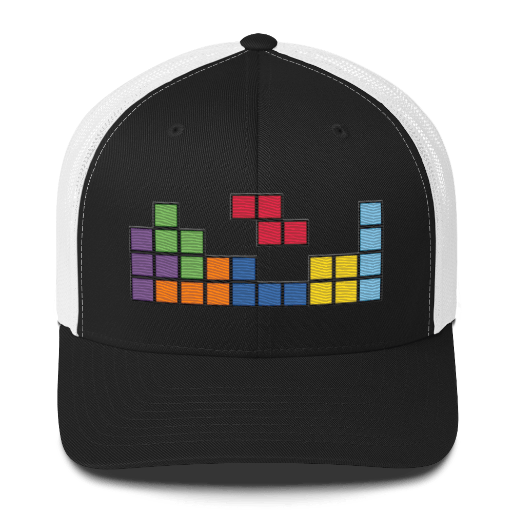 "Tetris" Blocks - Retro Trucker Hat