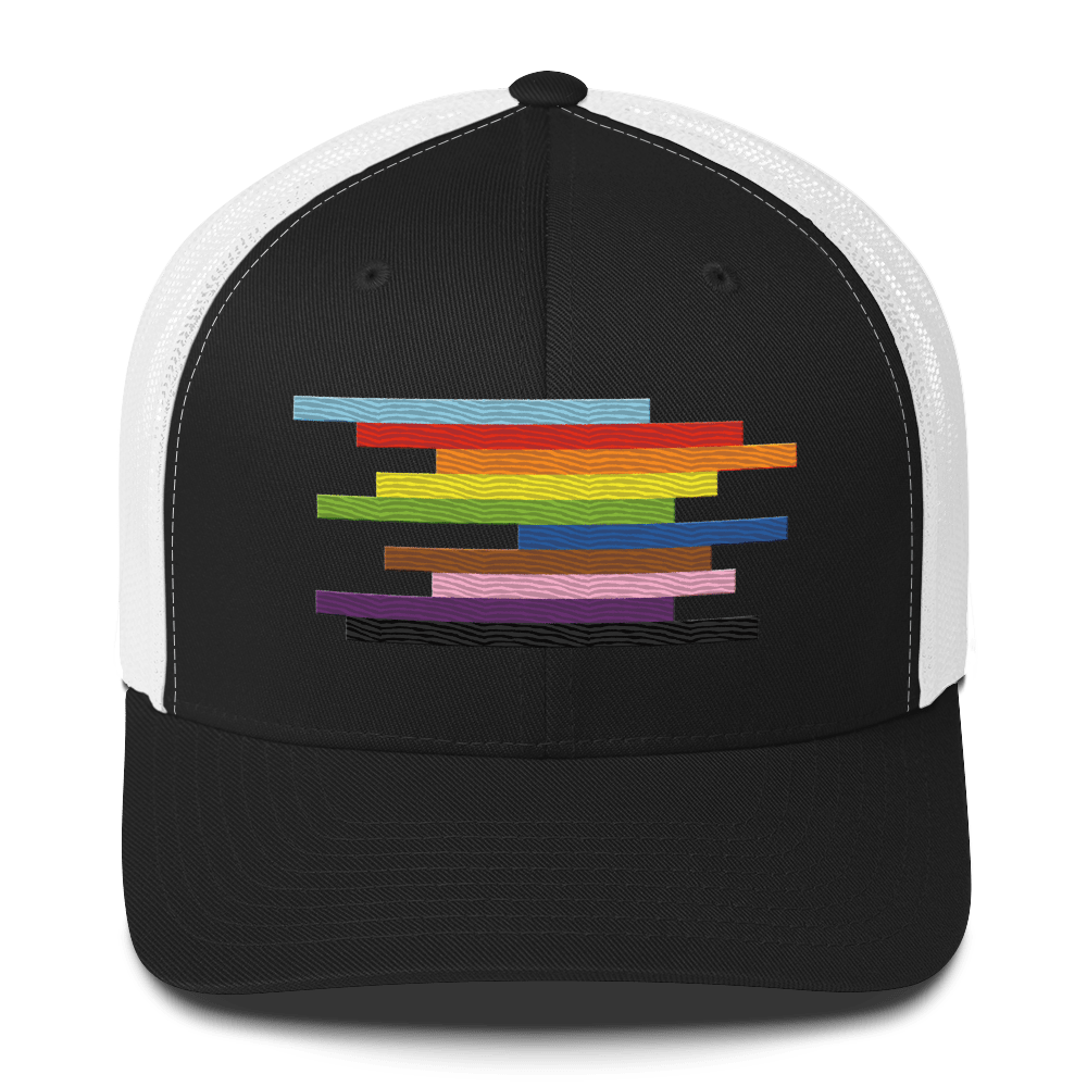 Rainbow Slats - Retro Trucker Hat