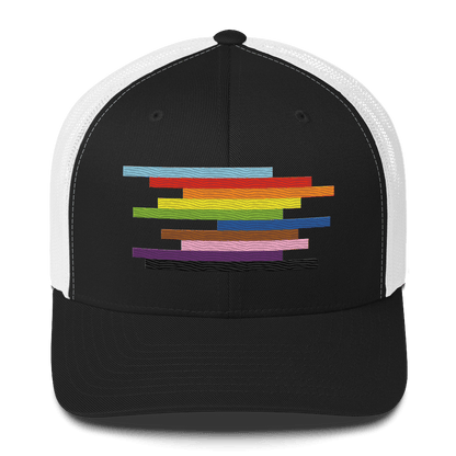 Rainbow Slats - Retro Trucker Hat