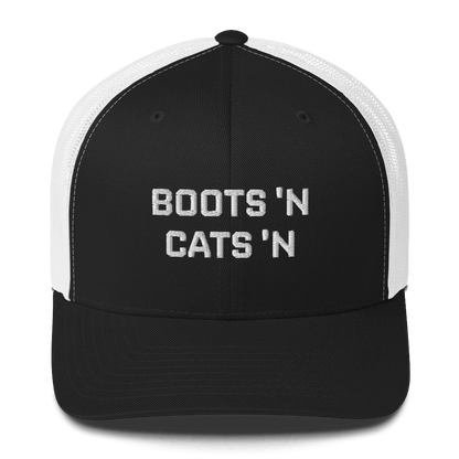 Boots 'N Cats 'N - Retro Trucker Hat