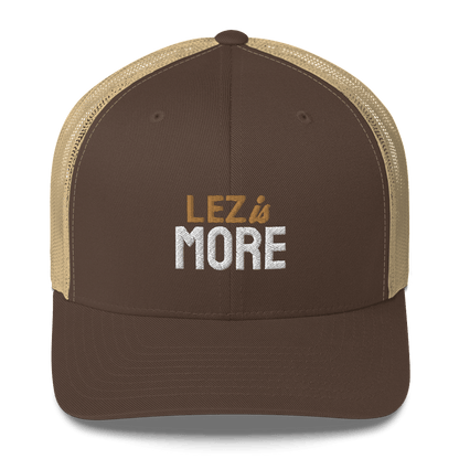 Lez is More - Retro Trucker Hat