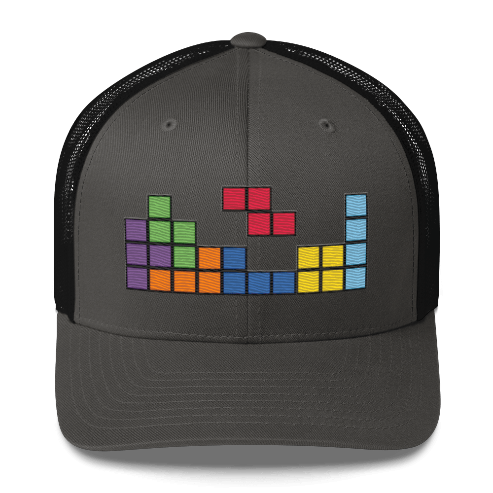 "Tetris" Blocks - Retro Trucker Hat