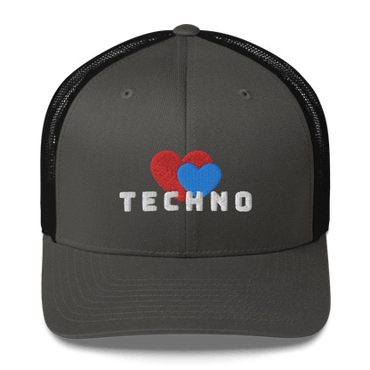 Heart + Techno - Trucker Hat