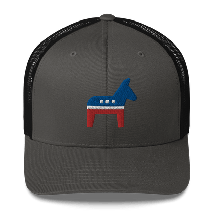 Donkey - Democrat - Retro Trucker Cap