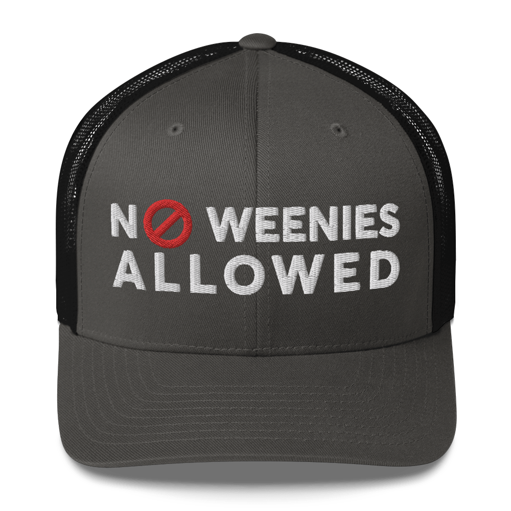 No Weenies Allowed - Retro Trucker Hat