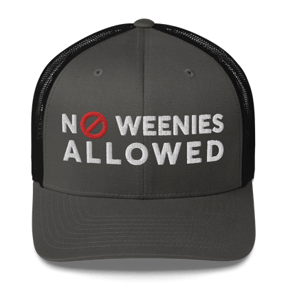 No Weenies Allowed - Retro Trucker Hat