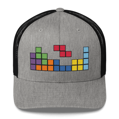 "Tetris" Blocks - Retro Trucker Hat