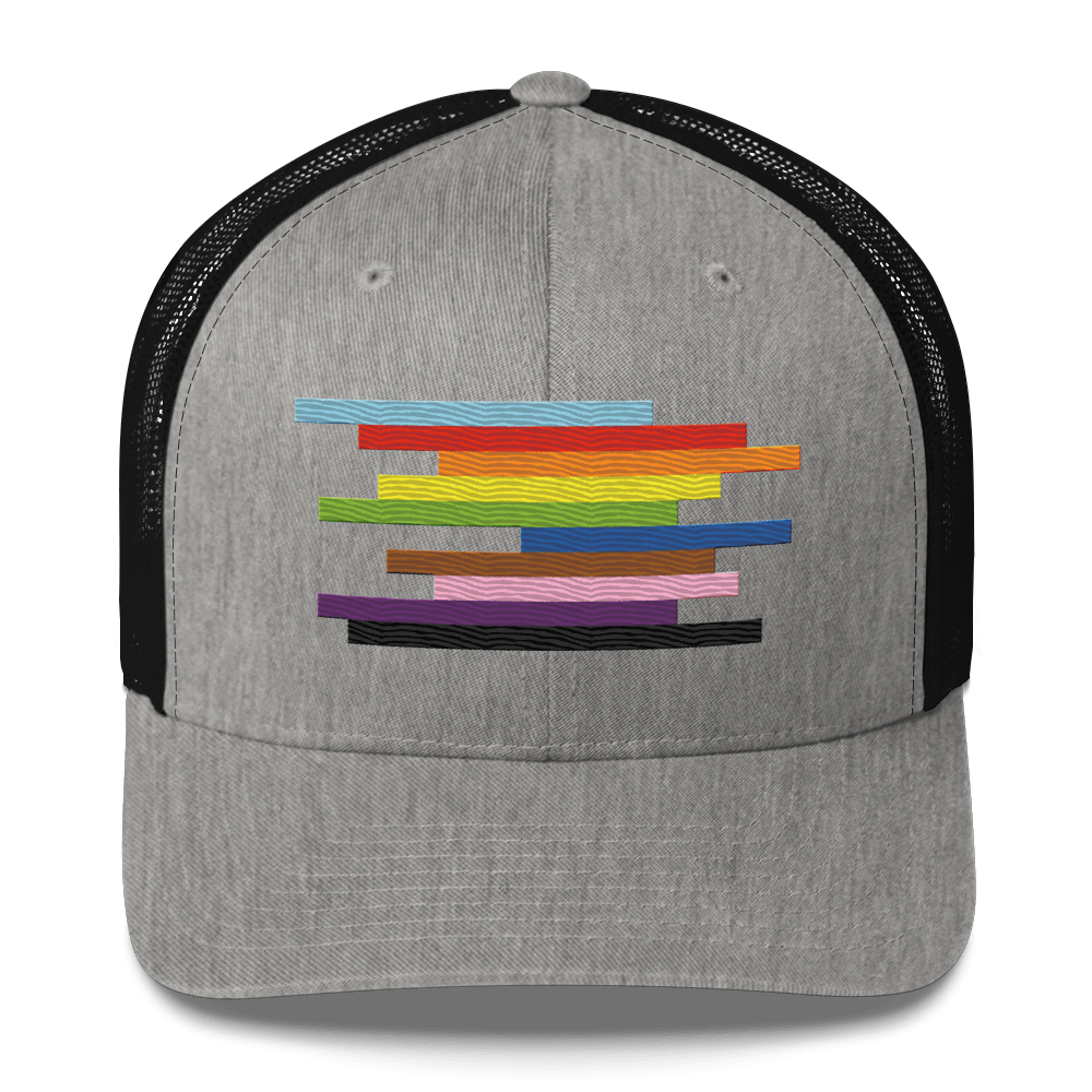 Rainbow Slats - Retro Trucker Hat