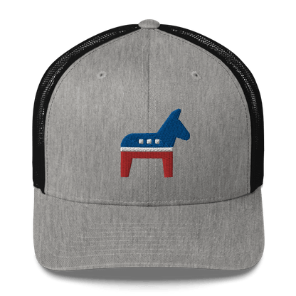 Donkey - Democrat - Retro Trucker Cap